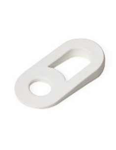 CUÑA PARA PUERTA CHOCK BLANCO NIEVE 100X40X120 2