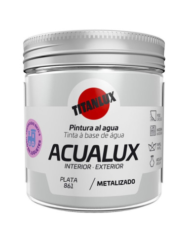 PINTURA MANUALID.METAL PLATA 75 ML