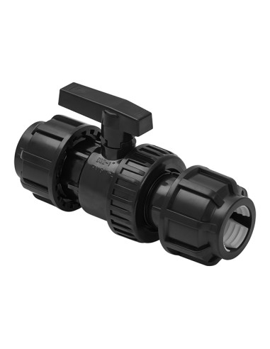 VALVULA ESFERA PP TUBO PE 32 32 MM
