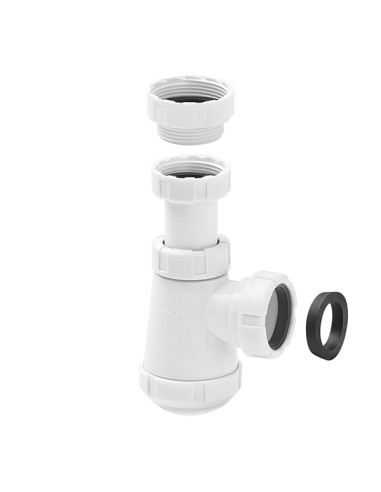 SIFON BOTELLA PLUS MINI R/ EXTENSIBLE BOCA D.32-40 1 1/2''