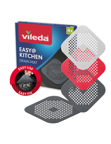 REJILLA FREGADERO SET 4 PIEZAS