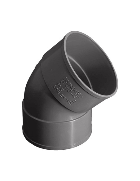 CODO PVC H-H 87 40 MM 40 MM