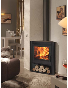 ESTUFA LEÑA ECODESIGN GAIA/FARO 675X826X44 2