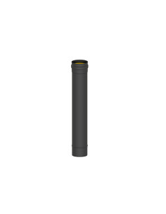 TUBO ESTUFA VITRIFICADO MATE PELLET 500 MM 80 MM 2