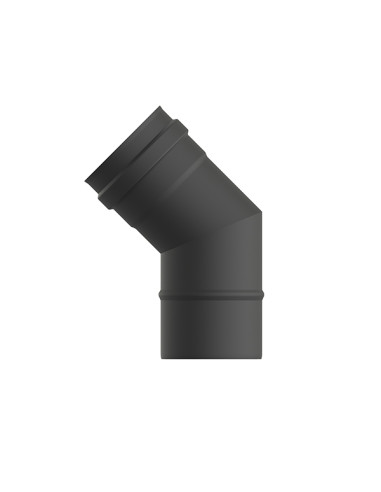 CODO ESTUFA VITRIFICADO MATE PELLET 45 80 MM