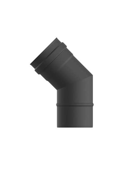 CODO ESTUFA VITRIFICADO MATE PELLET 45 80 MM