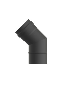 CODO ESTUFA VITRIFICADO MATE PELLET 45 100 MM 2