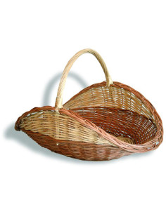 CESTA LEÑA MIMBRE OVAL RUSTICO 65X46X42CM 2