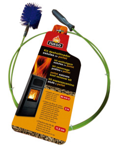 DESHOLLINADOR MECANICO ESTUFA PELLET 2 MT 2