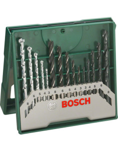 BROCAS HSS-PIEDRA-MADERA 15 PZ 3-8 MM 2