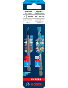 BROCA CERAMIC HEX-9 +MULTIC HEX-9 8 MM 2