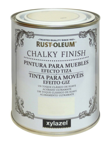 PINTURA MUEBLES TIZA BLANCO 750 ML