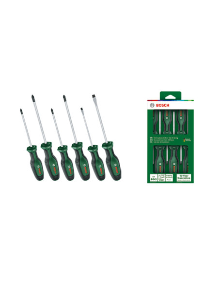 DESTORNILLADOR PLANO 6P JGO