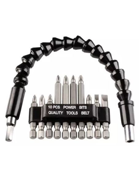 SET 11 PUNTA + ADAPTADOR FLEXIBL