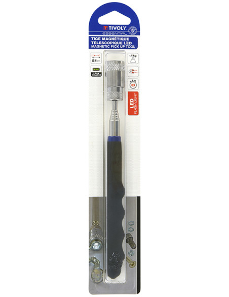 VARILLA MAGNETICA TELESCOPICA CON LED