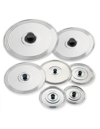 TAPA PAELLAS INOX P/32-34-36CM 36 CM