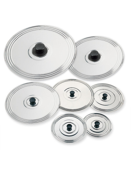 TAPA PAELLAS INOX P/32-34-36CM 36 CM