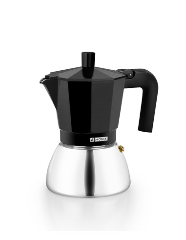 CAFETERA INDUCCION INOX BLACK 3 TZ