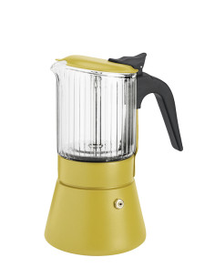 CAFETERA INOX CLAIR MUSTARD 9 TZ 2