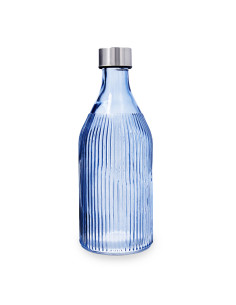 BOTELLA VIDRIO MAISON AZUL 1 L 2