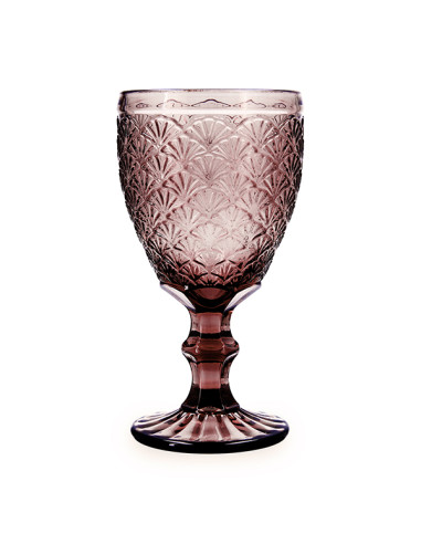COPA VIDRIO RELIEVE ROSE MOON PACK-6 35 CL