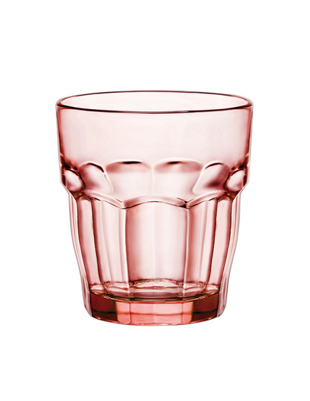 VASO AGUA NARANJA ROCK BAR PACK 6 27 CL