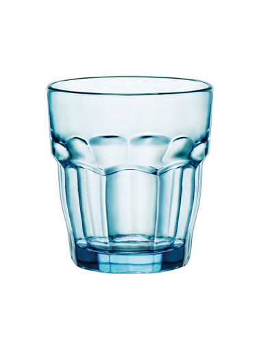 VASO AGUA AZUL ROCK BAR PACK 6 27 CL