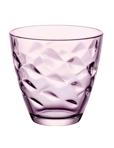 VASO AGUA ROSA FLORA PACK 6 26 CL