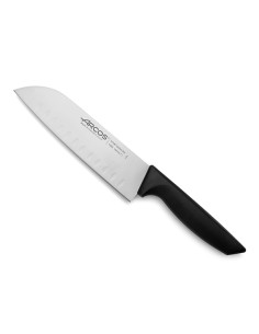 CUCHILLO SANTOKU ALVEOLADO NIZA 180 MM 2