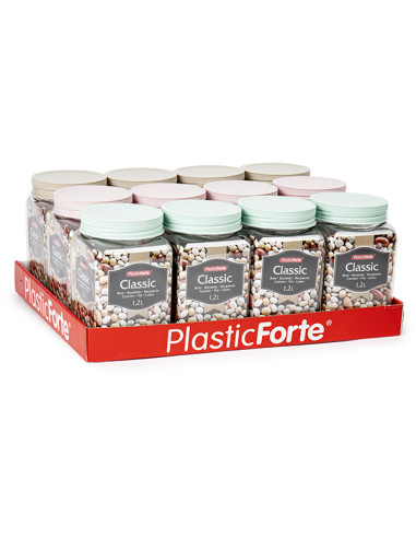 BOTE ALMACENAMIENTO CUADRADO 1,2 L