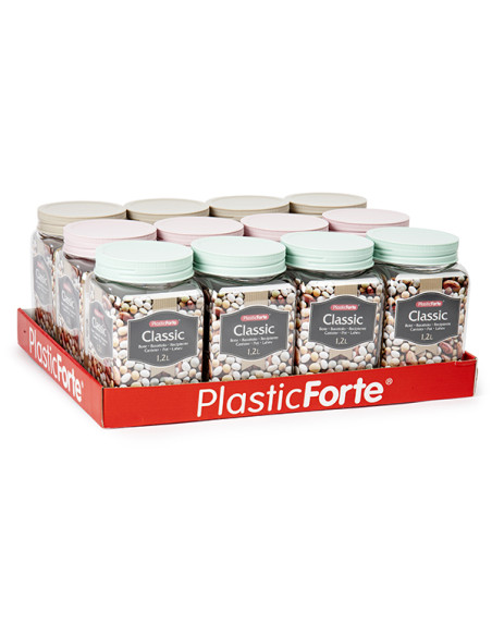 BOTE ALMACENAMIENTO CUADRADO 1,2 L