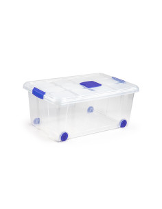 CAJA MULTIUSO C/RUEDA TRANSP 36 L 2