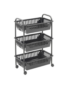 CARRO MULTIUSO 3 CESTAS OSLO 3 LAVA 41X26X63CM 2