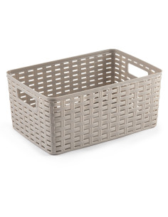 CESTA MULTIUSO 6 L MARRON CL 29X20 CM 2