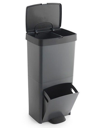 CUBO RECICLAR VERTICAL 2 CONTENE 70 L