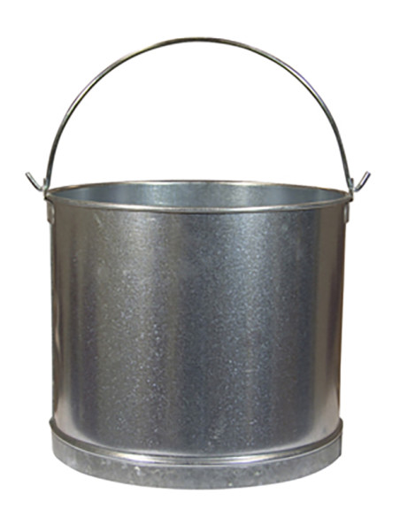 CUBO RECTO GALVANIZ S/TAPA 23X25 11 L