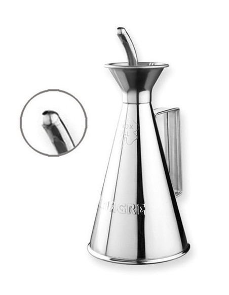 ACEITERA INOX ANTIGOTEO C/BOQU 1/4 L