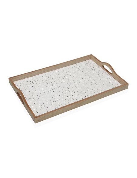 BANDEJA MADERA SPECKLE 45X30X5CM