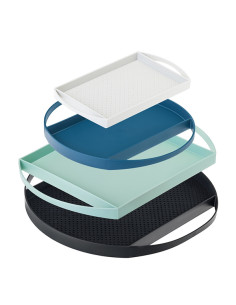 BANDEJAS FLAP GLACIAL SET-4 42X42X3 CM 2