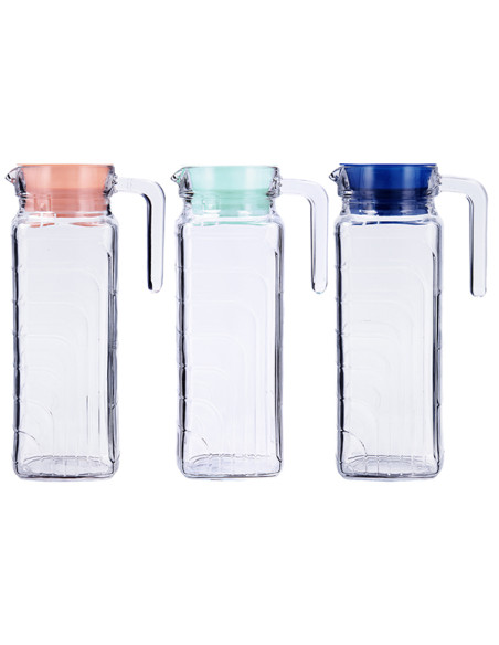 JARRA VIDRIO AGUA LENA SURTIDA 1 L