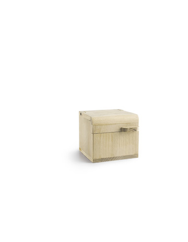 SALERO COCINA MADERA HAYA QUADRO 11X11X10CM