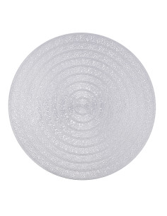 MANTEL INDIVIDUAL PLATA BUCLE HABITAT 38 CM 2