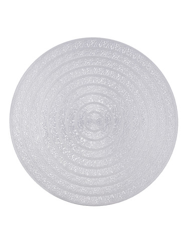 MANTEL INDIVIDUAL PLATA BUCLE HABITAT 38 CM