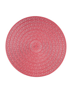 MANTEL INDIVIDUAL ROJO BUCLE HABITAT 38 CM 2