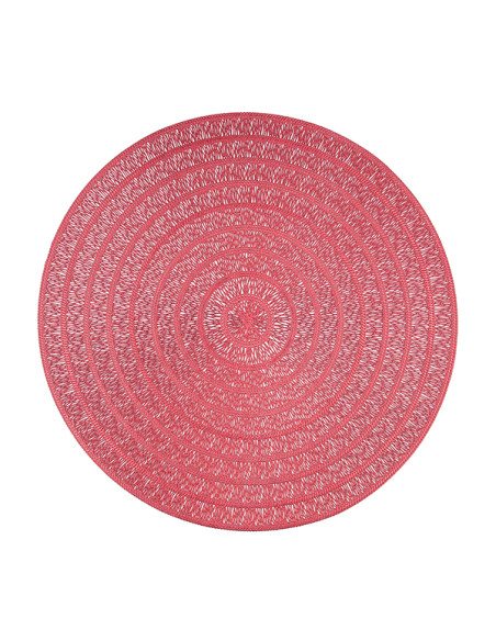 MANTEL INDIVIDUAL ROJO BUCLE HABITAT 38 CM