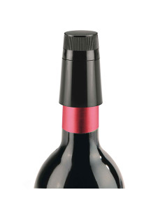 TAPON VINO PLASTICO NEGRO 2