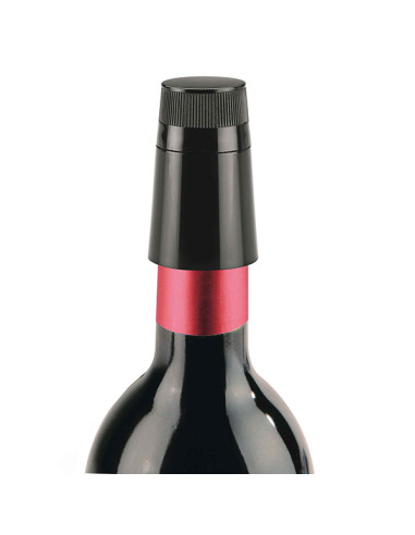 TAPON VINO PLASTICO NEGRO