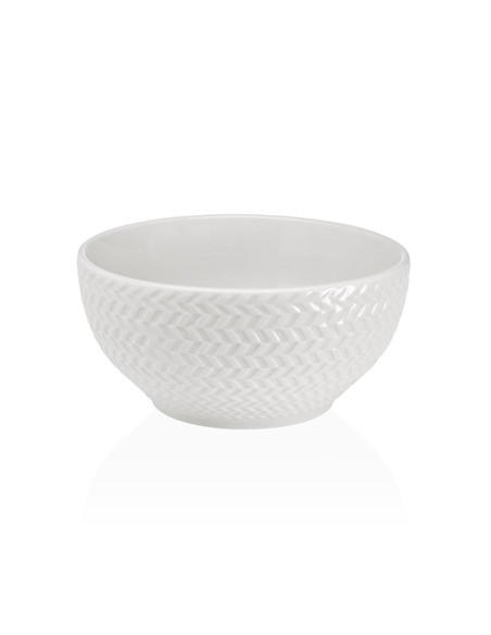 BOL PORCELANA RELIEVE PACK-6 15,5 CM
