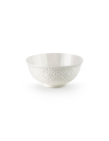 BOL CERAMICA JARDIN WHITE 16X7,3 CM