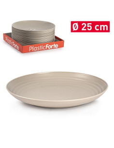 PLATO LLANO PP CLASSIC MARRON F18 JAR 25 CM 2